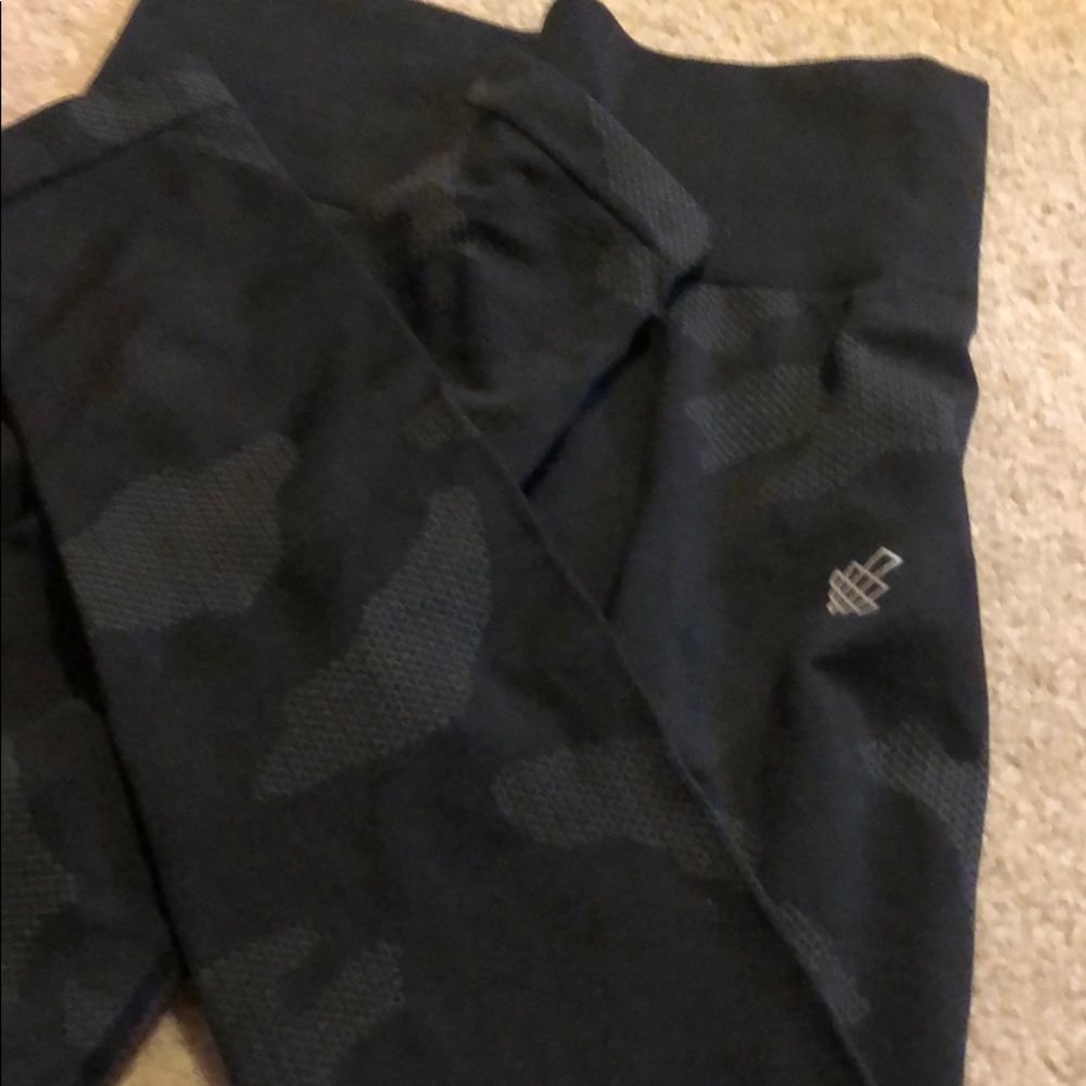 Jed North Black Camo Leggings M/L